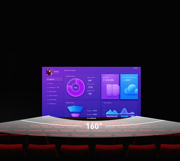LED无线会议大屏XWALL13819